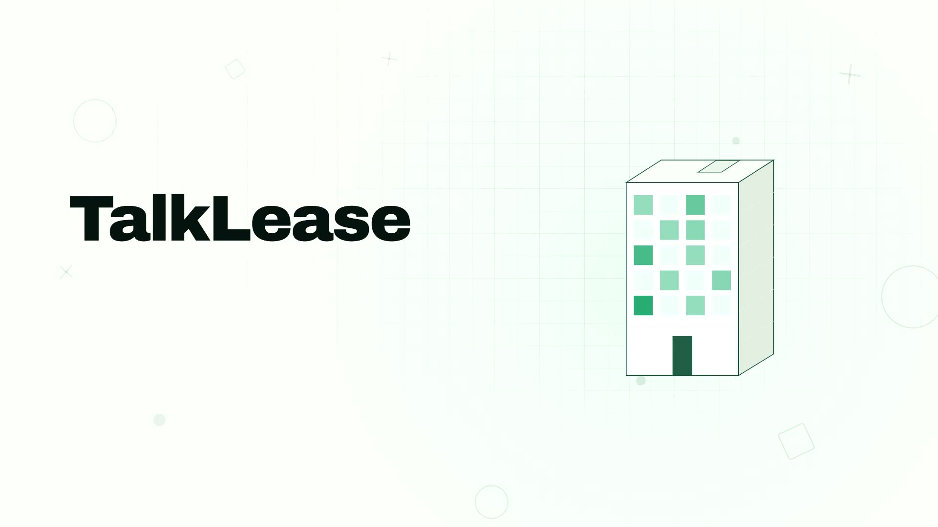 TalkLease demo video